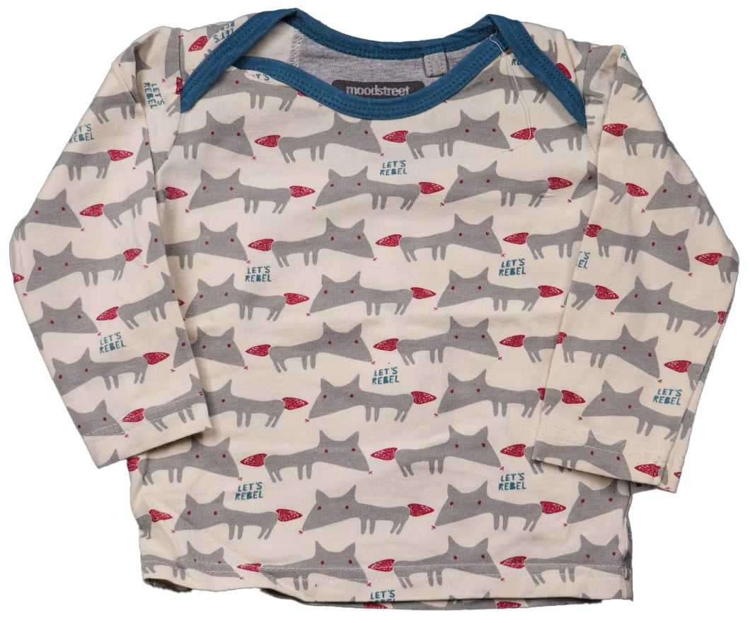 Moodstreet vosjes longsleeve