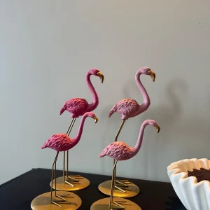 Flamingo Beeld – Roze of Lichtroze – 17 of 26 cm