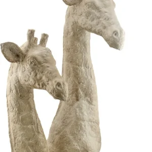 Giraffe Beeld Beige – Aardewerk – Klein, Groot of Set
