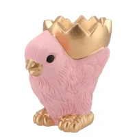 Roze Paaskuiken met Schaaltje β 3 Maten - Afbeelding 4